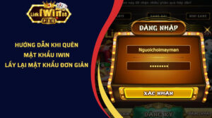 Hướng dẫn khi quên mật khẩu iWin CLub